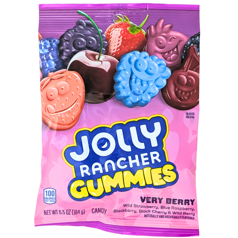 Jolly Rancher Gummies Very Berry - 6.5oz