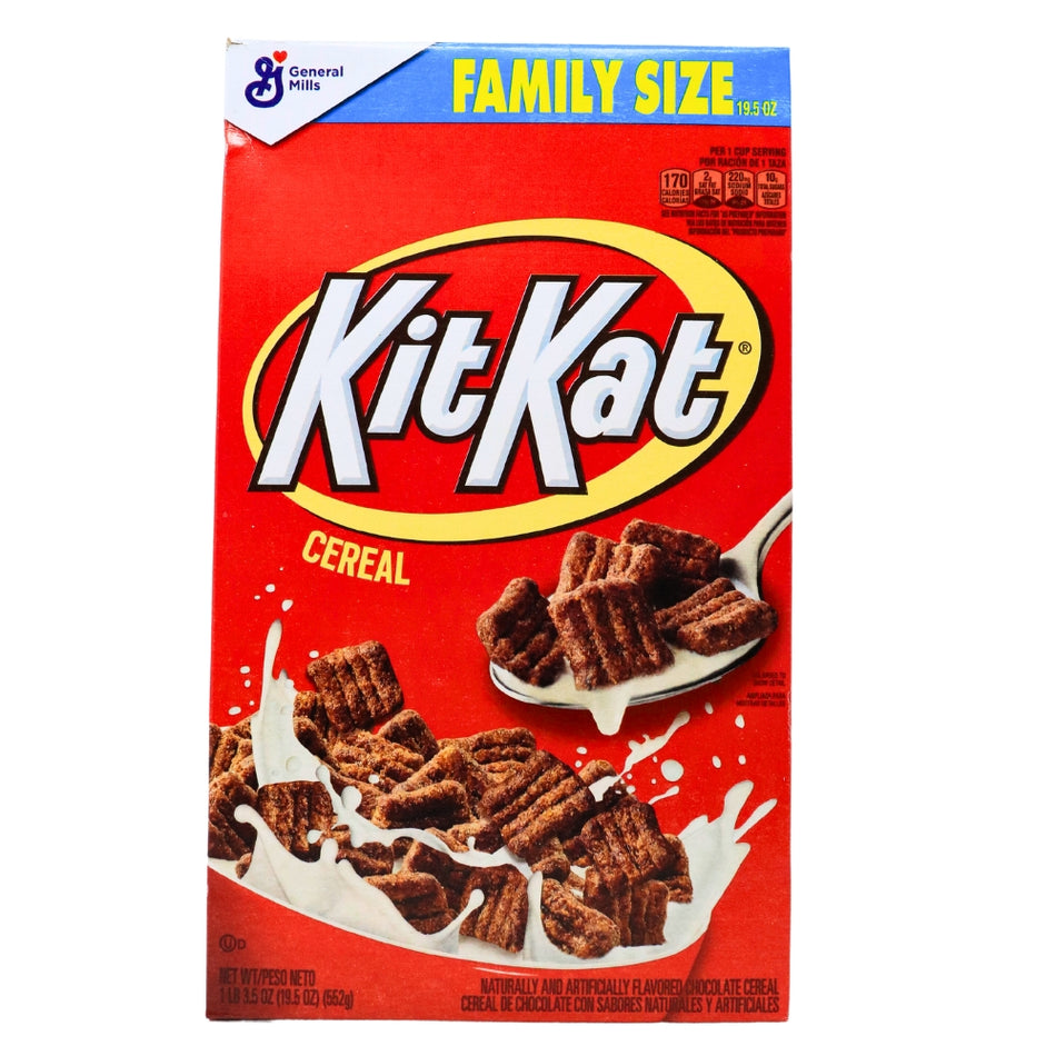 Kit Kat Cereal 552g front - American Cereal from Kit Kat