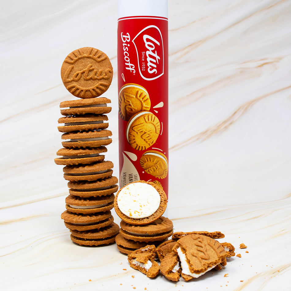 Lotus Biscoff Sandwich Cookies  | Candy Funhouse