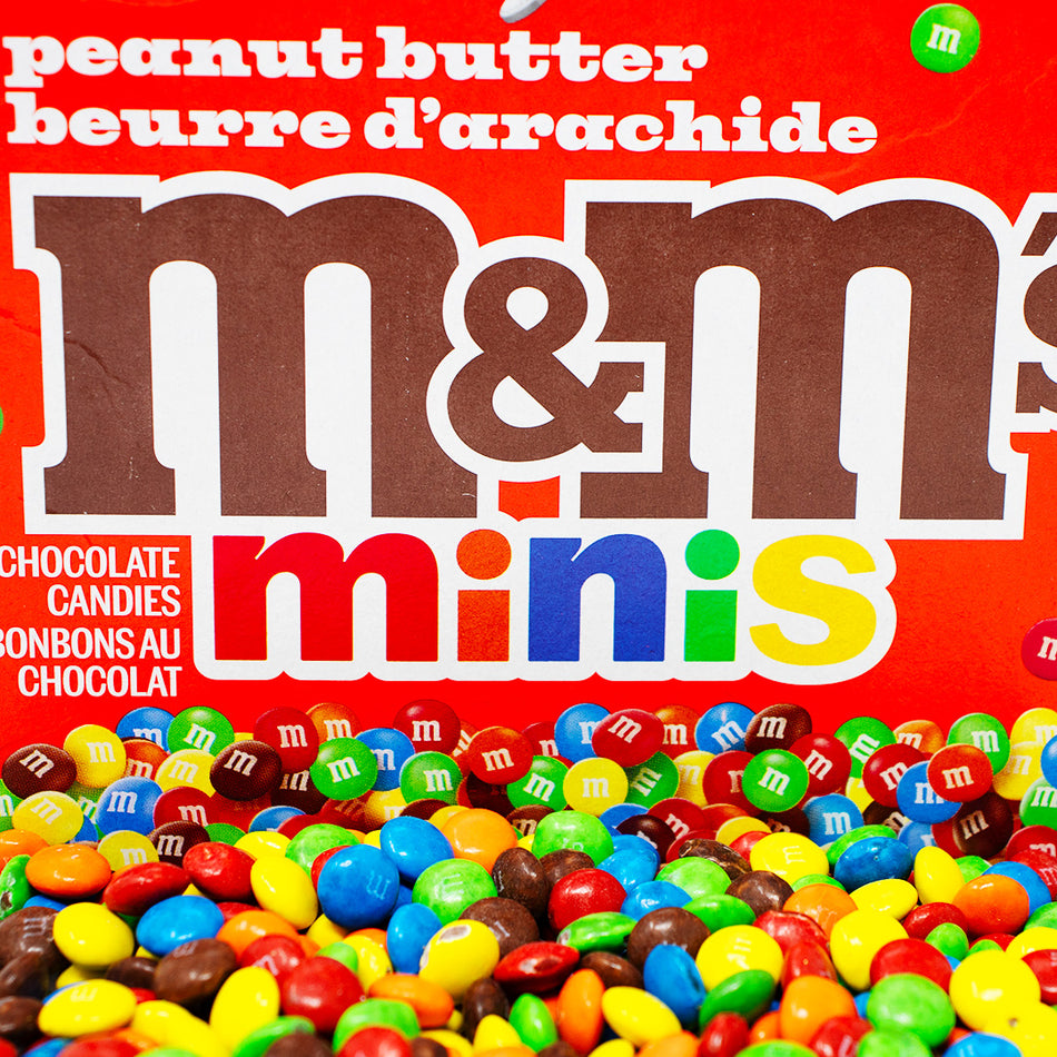 M&M's Minis Peanut Butter Tube - 49.3g | Candy Funhouse - M&amp;M's Minis Peanut Butter - Mini M&amp;Ms - Peanut Butter Chocolate - Peanut Butter M&amp;M's - Bite-Sized Candy - Chocolate Peanut Butter Treats - Movie Night Snack - Peanut Butter Candy