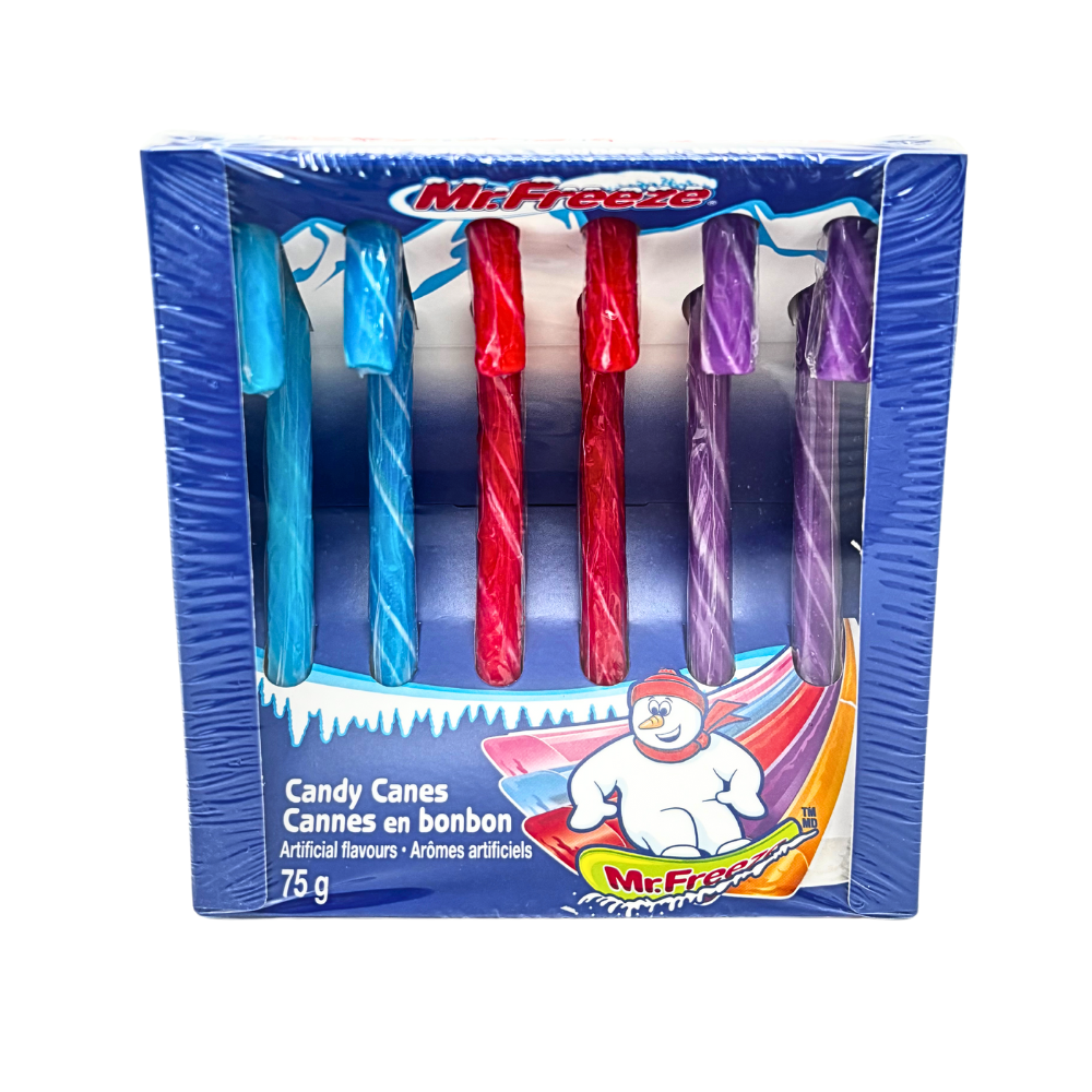 Mr.Freeze Candy Canes 6 Count - 75g