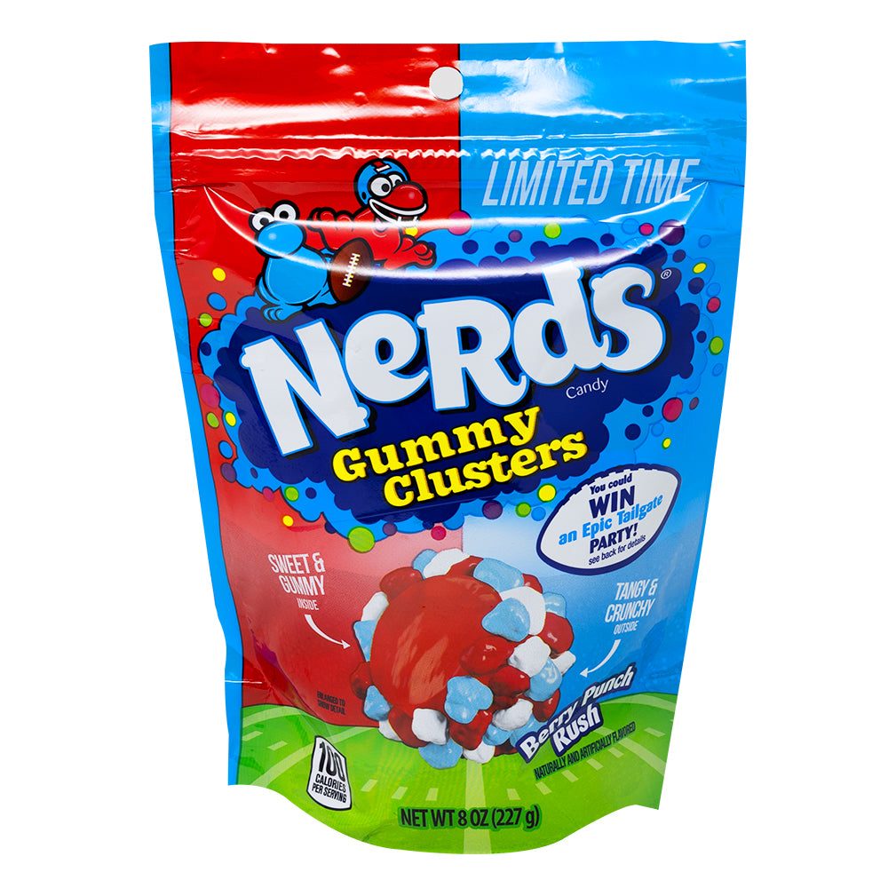 Nerds Gummy Clusters Berry Punch Rush - 8oz | Candy Funhouse – Candy ...