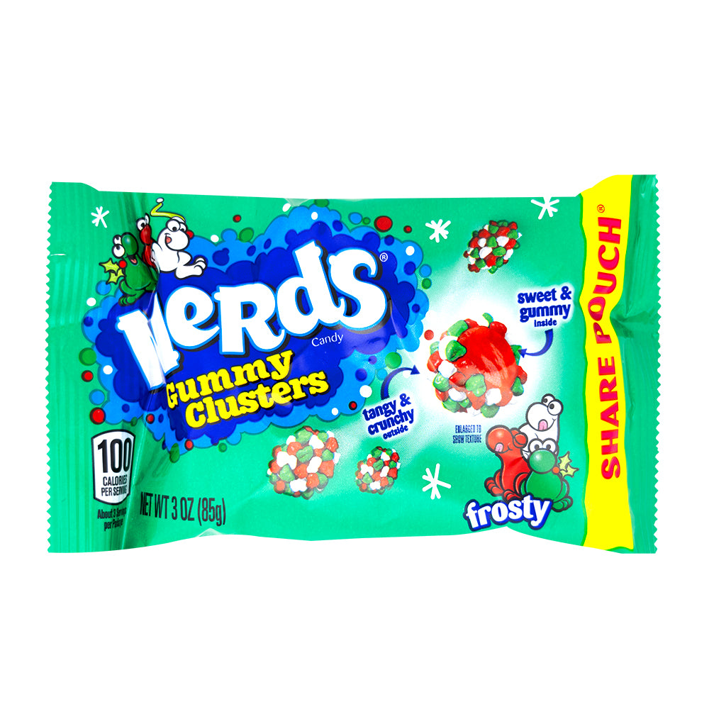 Nerds Frosty Holiday Clusters - 3oz