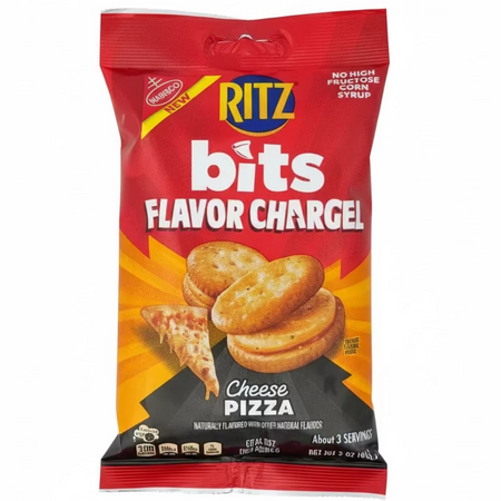 Ritz Bits Pizza Flavor Charged Cracker Sandwiches - 3oz