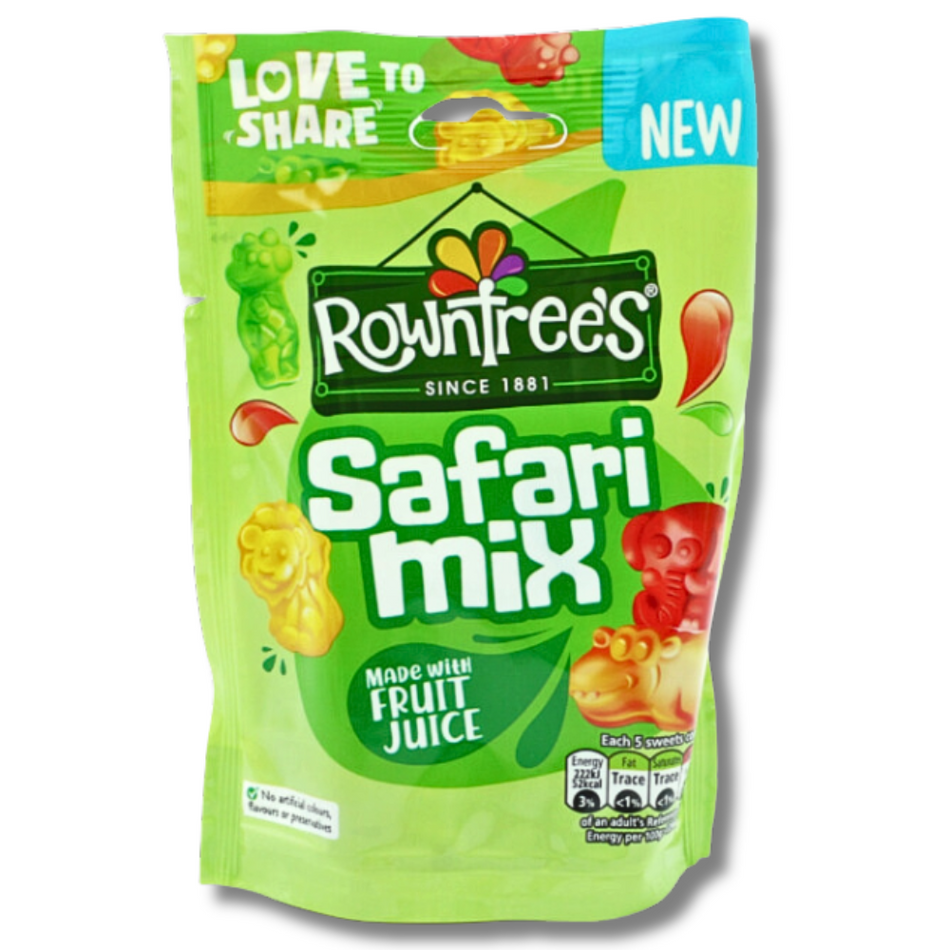 Rowntree Safari Mix (UK) - 115g