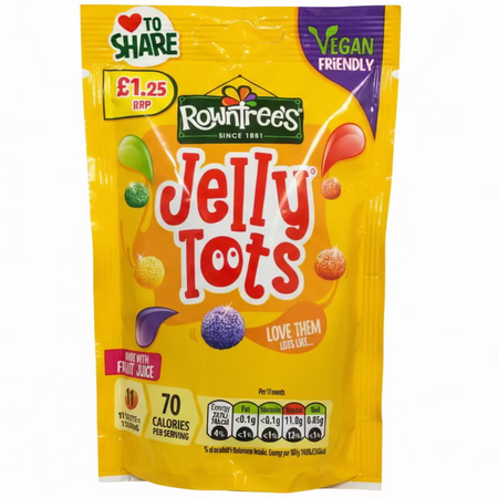 Rowntrees Jelly Tots (UK) - 120g