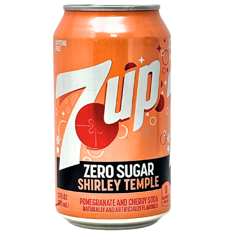 Seven Up Shirley Temple Zero Sugar - 355mL