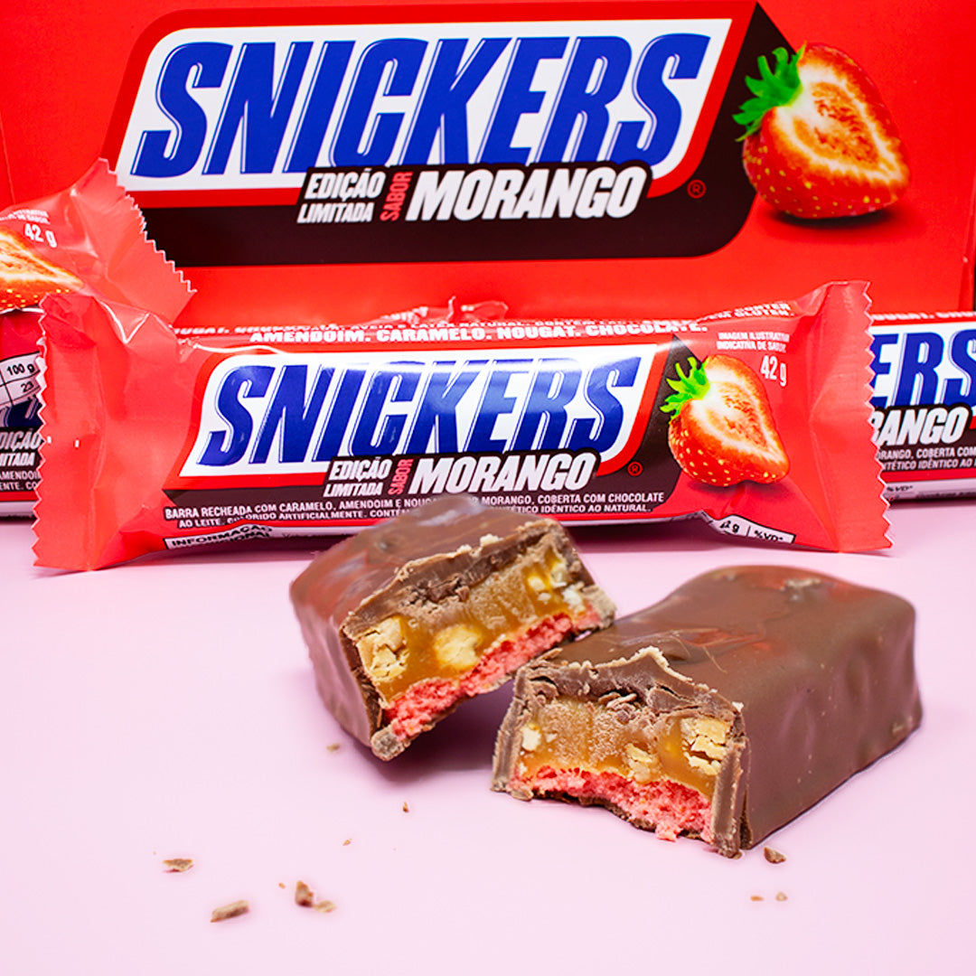 Snickers Sw Snickers Strawberry (Brazil) - 42g | Candy Funhouse – Candy Funhouse CA