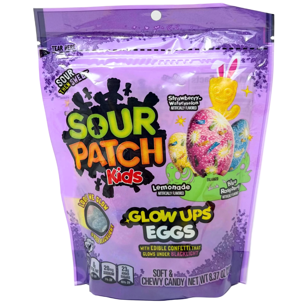 Sour Patch Kids Glow Ups Easter Eggs - 8.37oz