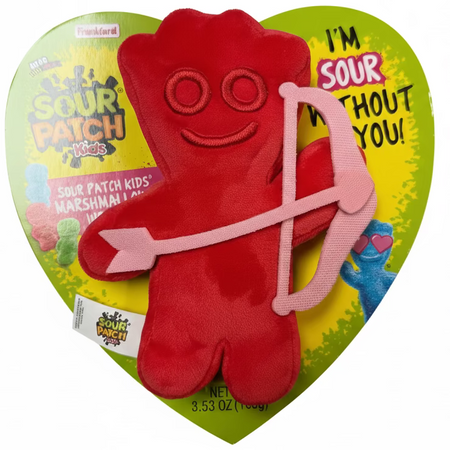 Sour Patch Kids Heart Box with Plush - 3.53oz
