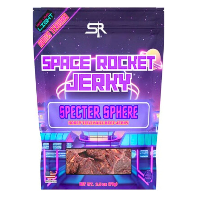 Space Rocket Jerky Specter Sphere Honey Teriyaki Beef Jerky - 2.5oz