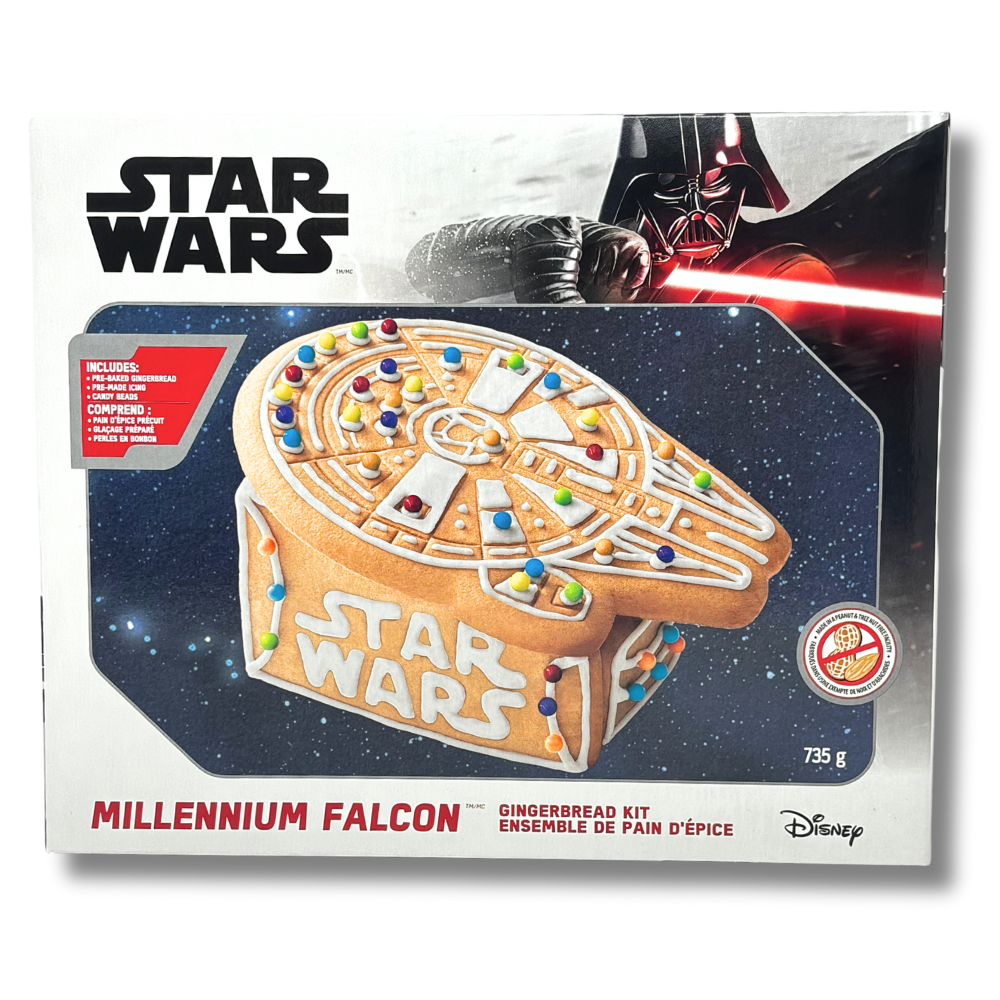 Star Wars Millennium Falcon Gingerbread Kit - 735g | Candy Funhouse ...