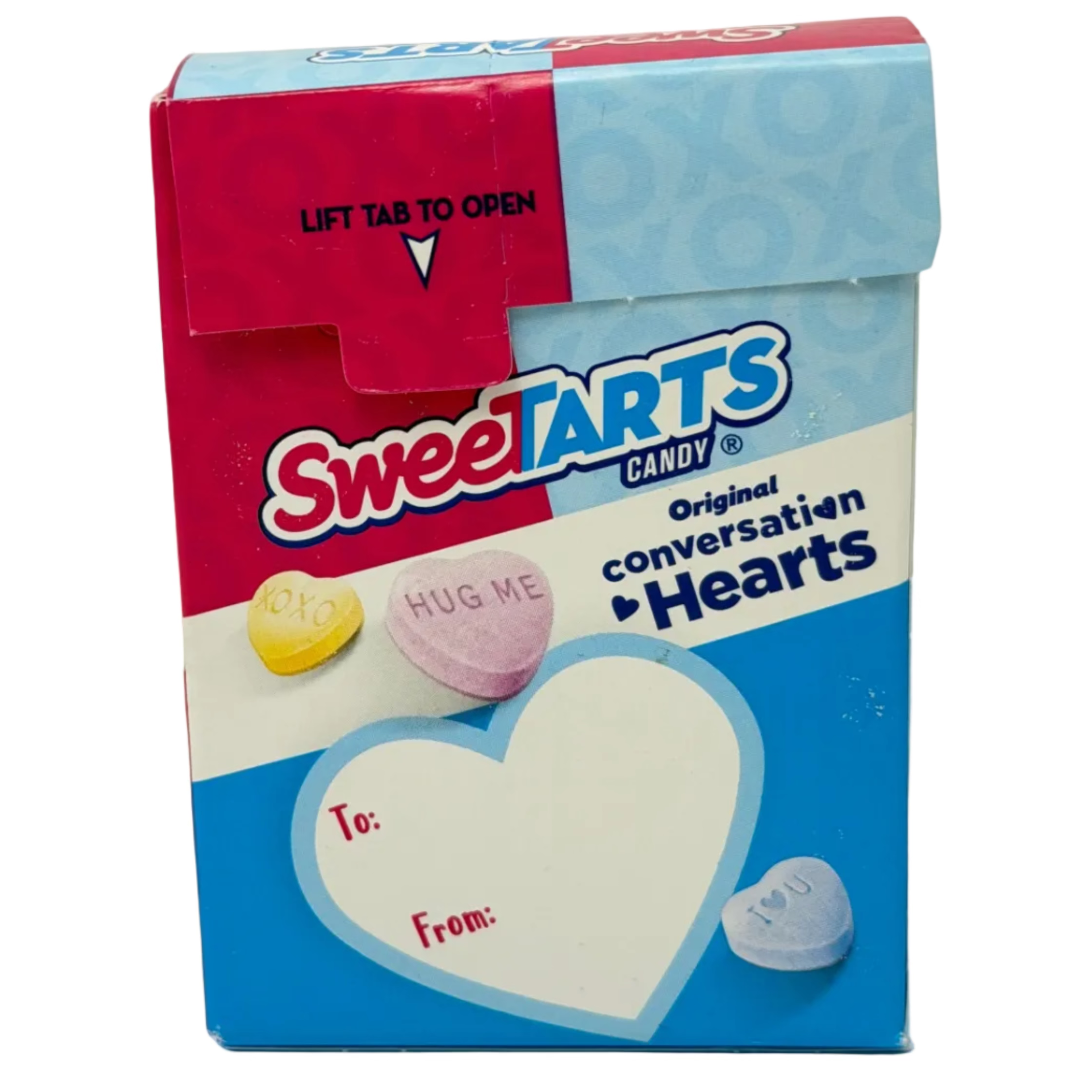 Sweetarts Conversation Hearts - 1.5oz Back