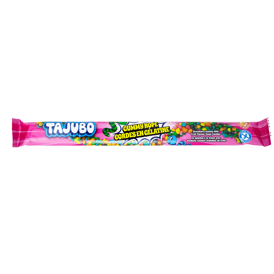 Tajubo Gummy Rope Strawberry - 26g