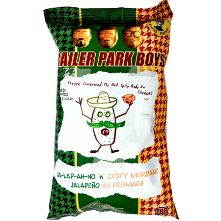 Trailer Park Boys Potato Chips Jalapeno N Zesty Mordant - 3oz