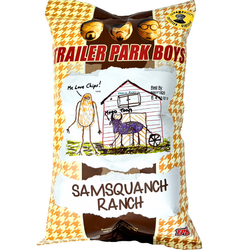 Trailer Park Boys Potato Chips Samsquanch Ranch - 3oz