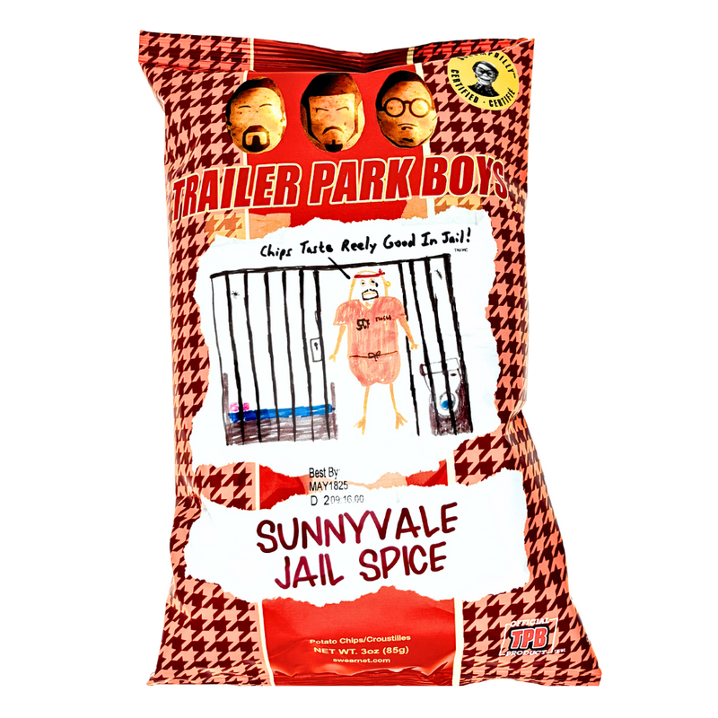 Trailer Park Boys Potato Chips Sunnyvale Jail Spice - 3oz