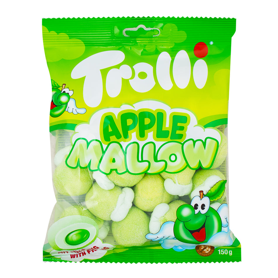 Trolli Apple Mallow Filled Marshmallows (Germany) - 150g