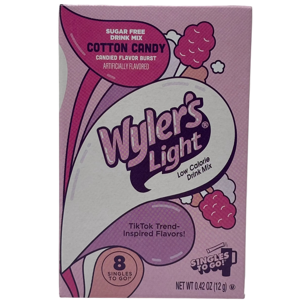 Wyler's Light Singles To Go Drink Mix Cotton Candy