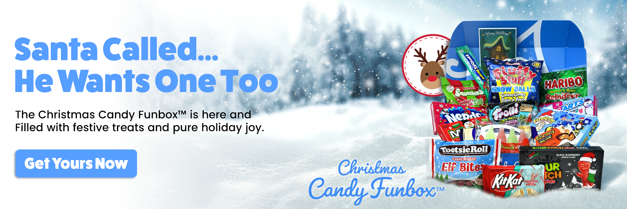 Christmas Candy Box - Christmas Candy Canada - Candy Gifts Canada - Christmas Gifts 