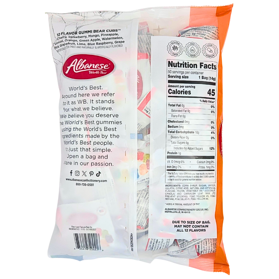 Albanese Halloween Spellbinding Gummies - 25oz