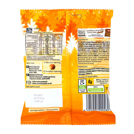 Aero Bubbles Orange Pouch (UK) - 70g v