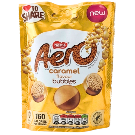 Aero Caramel Bubbles (UK) - 92g