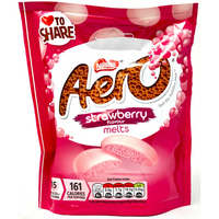 Aero Strawberry Melts Pouch (UK) - 86g