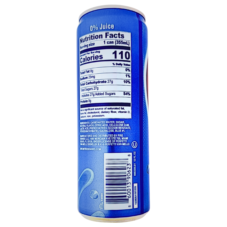 AirHeads Soda Blue Raspberry - 12oz