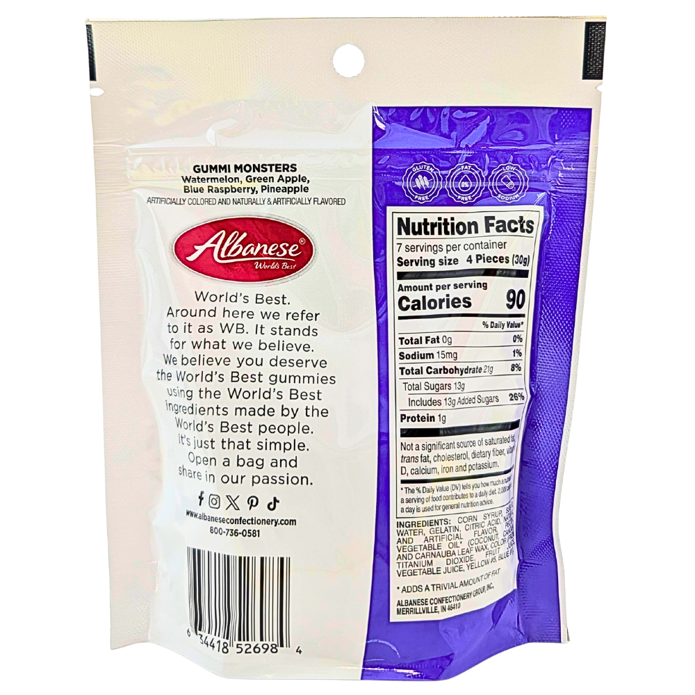 Albanese Halloween Gummi Monsters - 7.5oz