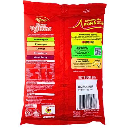 Allen's Killer Pythons (Australia) - 192g