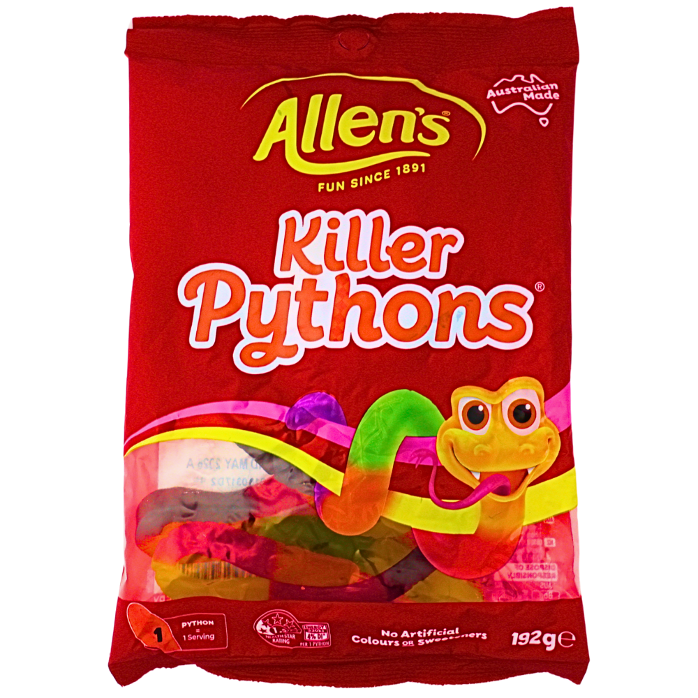 Allen's Killer Pythons (Australia) - 192g