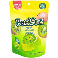 Amos Peelerz Gummy Kiwi - 6oz | Candy Funhouse – Candy Funhouse CA