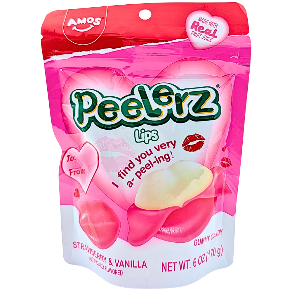 Amos Peelerz Lips Gummy - 6oz