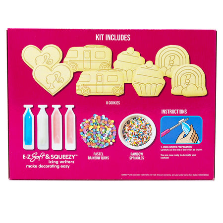 Barbie Cookie Kit - 12.1oz  Nutrition Facts Ingredients
