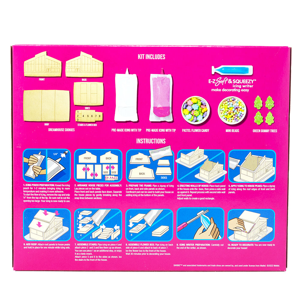 Barbie Dream House Cookie Kit - 24.01oz  Nutrition Facts Ingredients
