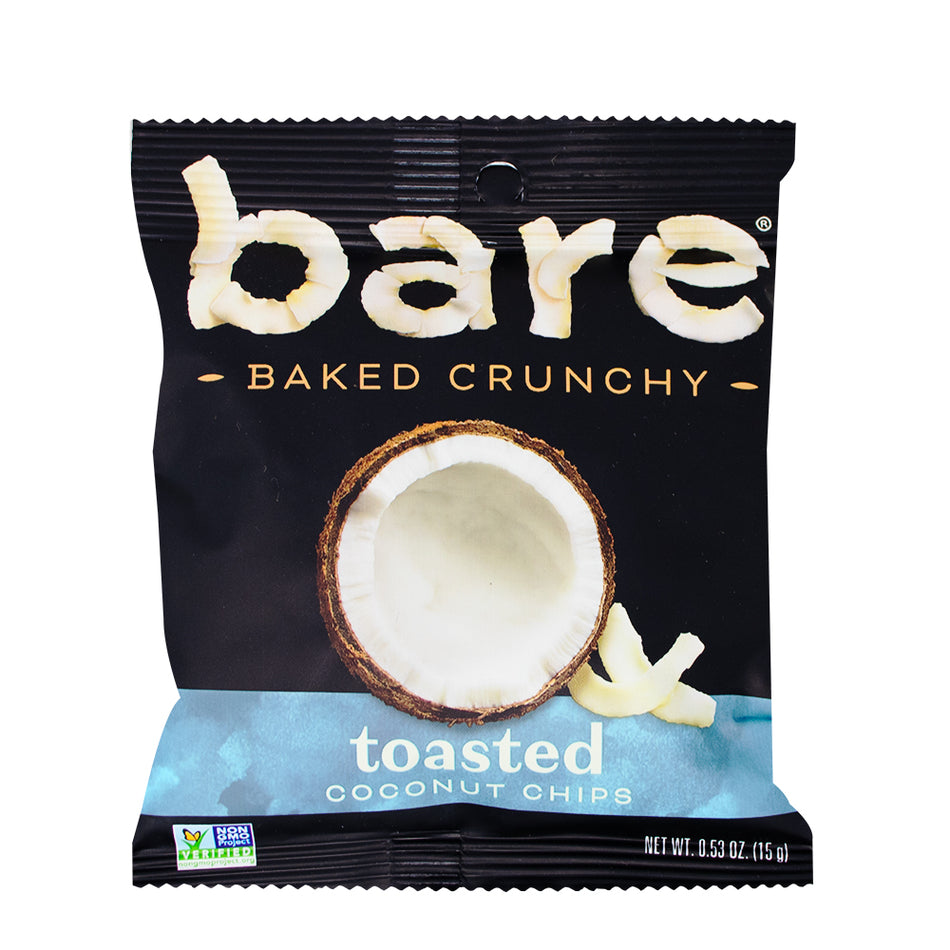 Bare Baked Crunchy Toasted Coconut Chips - 15g