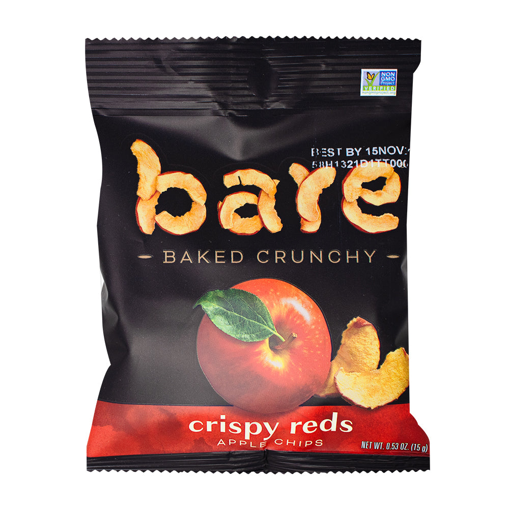 Bare Baked Crunchy Crispy Reds Apple Chips - 15g