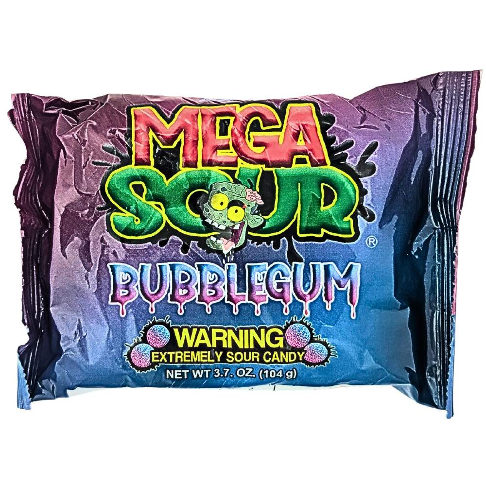 Barnetts Mega Sour Bubblegum (UK) - 104g