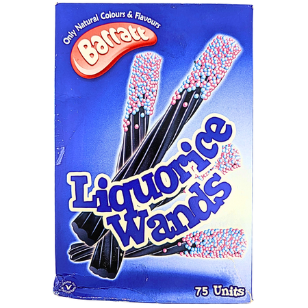 Barratt Liquorice Wands (UK) - 75ct