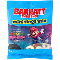 Barratt Super Mario Galaxy Mini Rings Mix (UK) - 120g