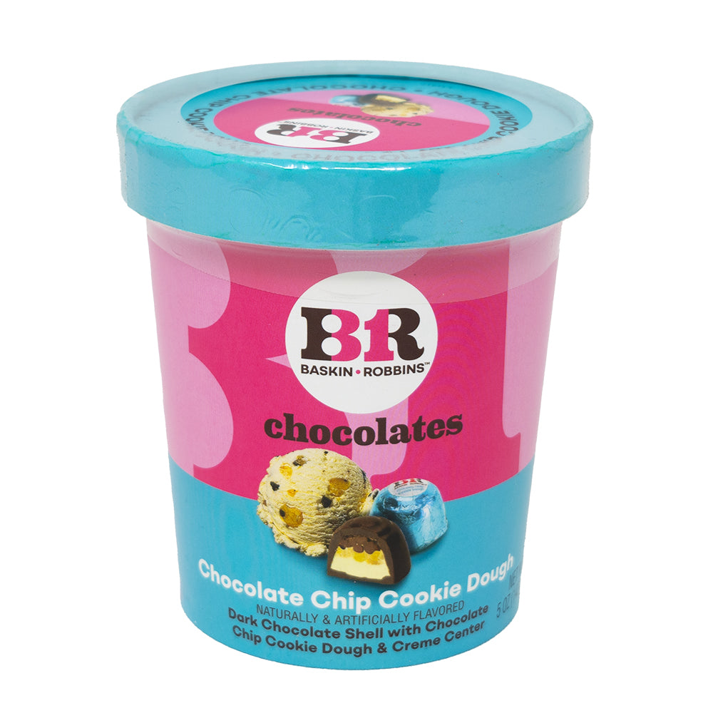 Baskin Robbins Chocolate Chip Cookie Dough Chocolates - 5oz