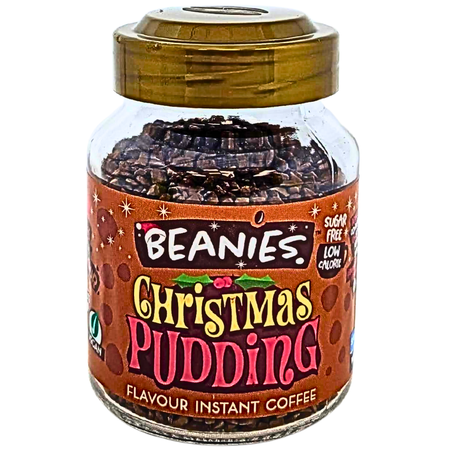Beanies Christmas Pudding Instant Coffee (UK) - 50g