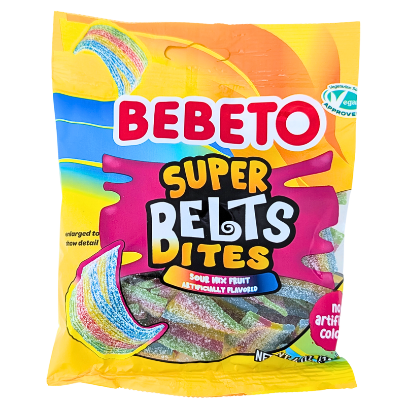 Bebeto Super Belts Bites - 4oz