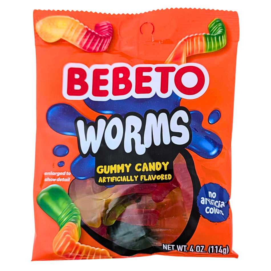 Bebeto Worms Gummy - 4oz