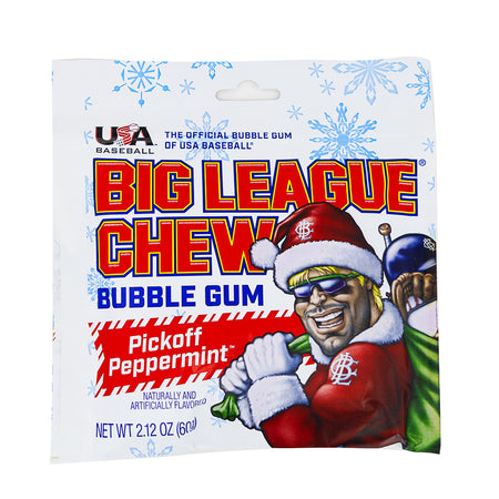 Big League Chew Pickoff Peppermint - 2.14oz