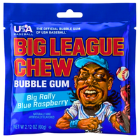 Big League Chew Blue Raspberry - 2.12oz 