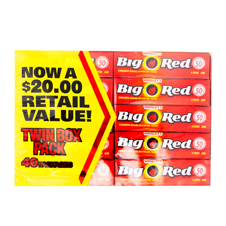 Wrigley's Big Red 5 Stick - 40ct