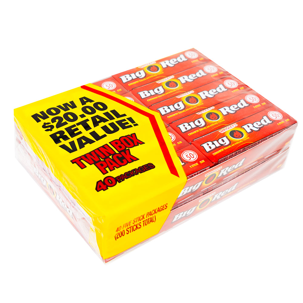 Wrigley's Big Red 5 Stick - 40ct