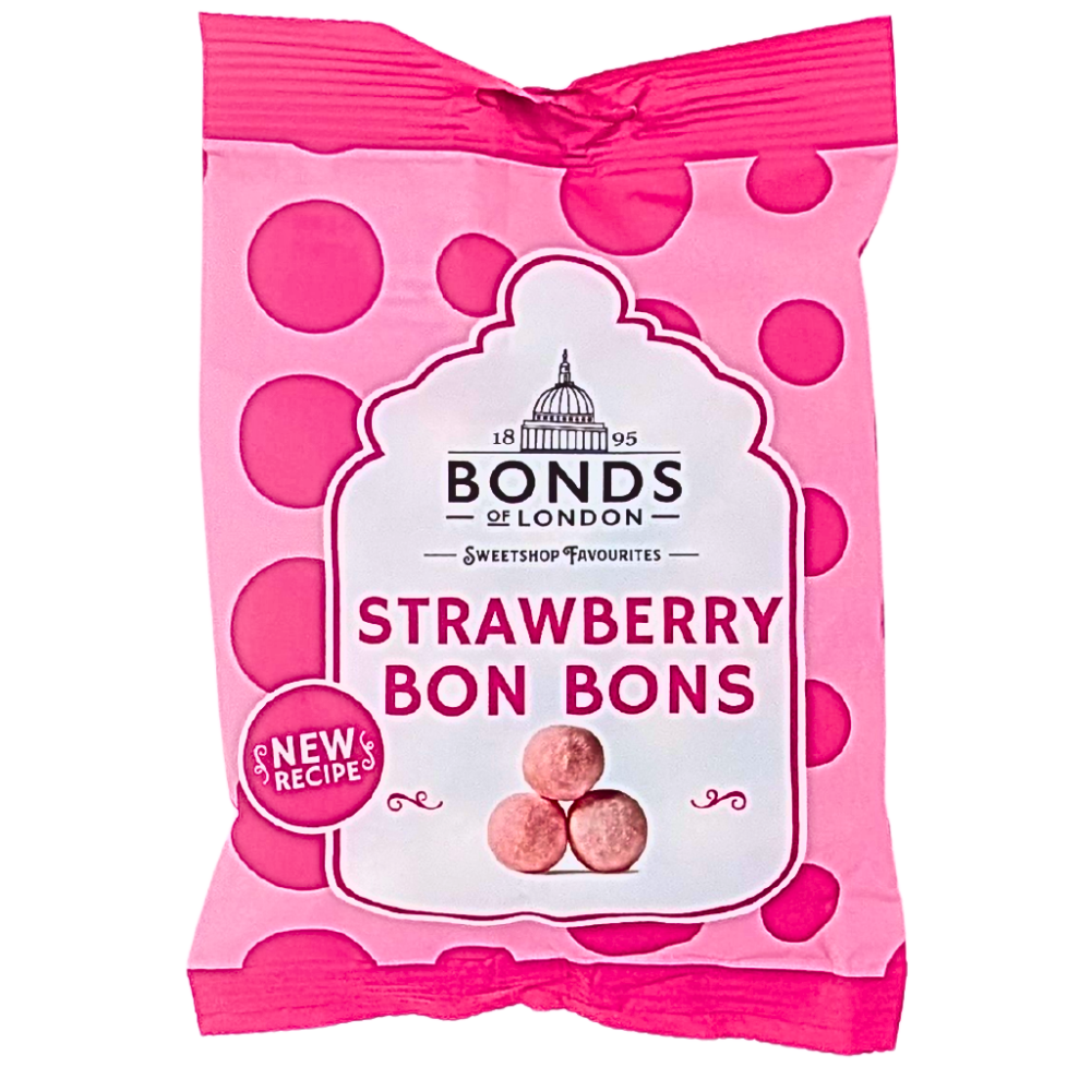 Bonds Strawberry Bon Bons (UK) - 110g